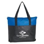 Non-Woven Zippered Tote Bag -  