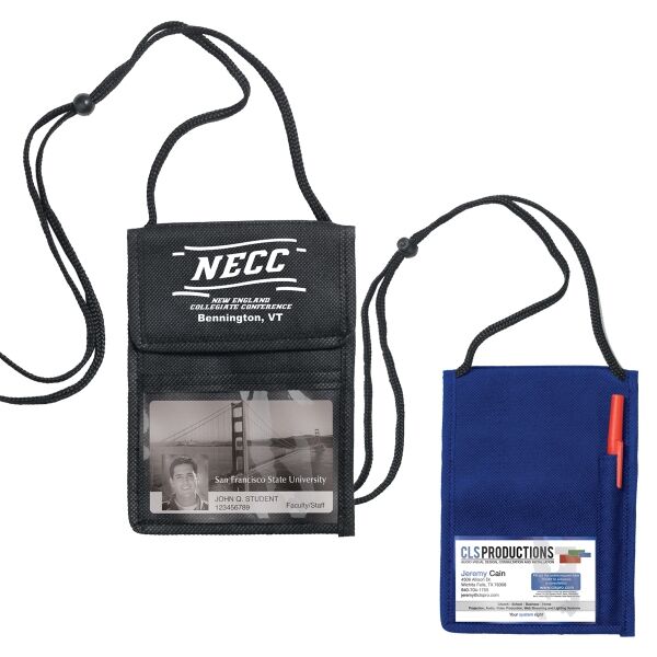 Main Product Image for Networker Non-Woven Econo 5 Function Tradeshow Badge Holder