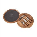 Normandy Swivel Base Cheese/Wine Set -  