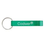 Norris Bottle Opener Keyring - Green