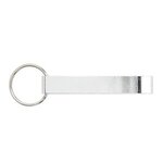 Norris Bottle Opener Keyring - Silver