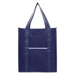 North Park Deluxe - Non-Woven Shopping Tote Bag - Navy Blue