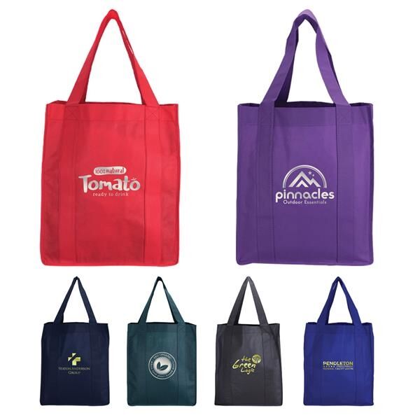 Main Product Image for North Park - Non-Woven Shopping Tote Bag - Metallic imprint