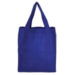 North Park - Non-Woven Shopping Tote Bag - Metallic imprint - Royal Blue