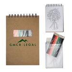Buy Imprinted Notebook With Color Pencils