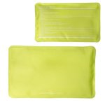 Nylon Covered Gel Hot/Cold Pack - Lime Green