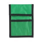 Nylon Neck Wallet Badge Holder - Kelly Green