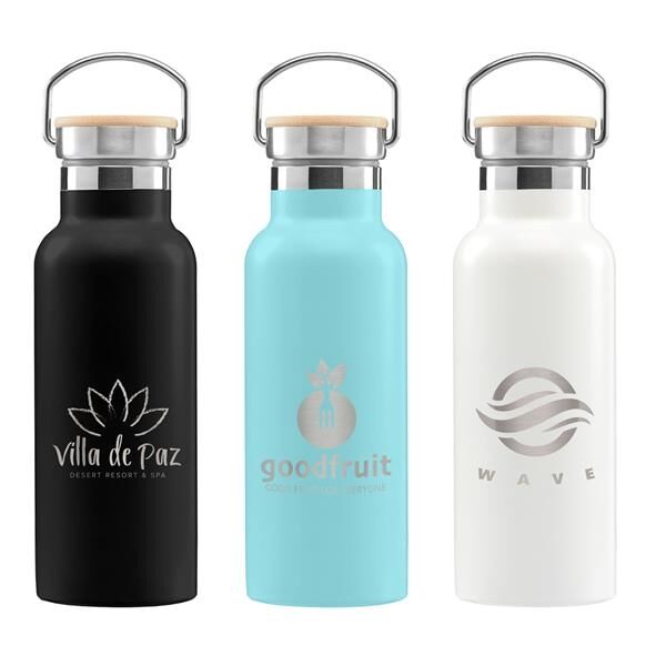 Main Product Image for Oahu - 17 Oz Double-Wall Stainless Canteen Bottle - Laser