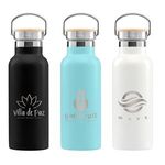 Buy Oahu - 17 oz. Double-Wall Stainless Canteen Bottle - Laser