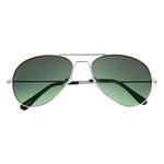 Ocean Gradient Aviator Sunglasses - Green