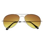 Ocean Gradient Aviator Sunglasses - Yellow