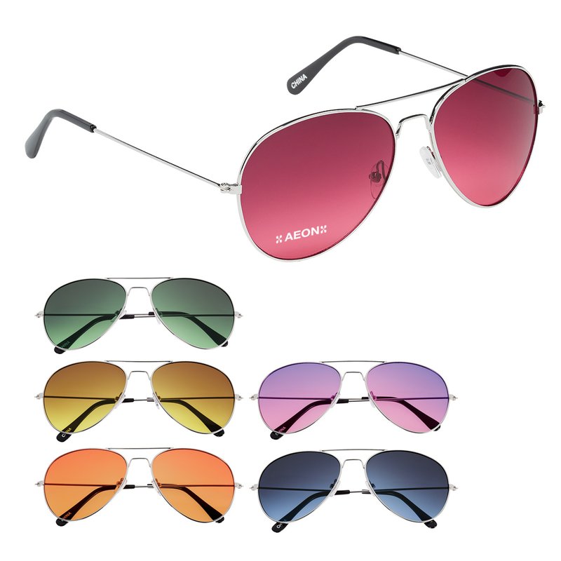 Main Product Image for Imprinted Ocean Gradient Aviator Sunglasses