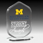Buy Ocean Series Acrylic Billboard Award - 5" x 6 3/4" - Silkscreen
