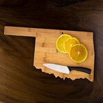 Oklahoma State Cutting and Serving Board -  