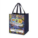 Buy "WOODFIELD" Full Color Glossy Lamination Grocery Shopping Tote