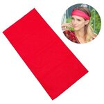 One-Color Printed Huggle - Medium Red