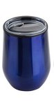 Onyx Wine goblet 12 oz Stainless Steel/Polypropylene - Metallic Blue