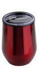 Onyx Wine goblet 12 oz Stainless Steel/Polypropylene - Metallic Red
