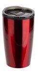 Optima 14 oz Stainless Steel/Polypropylene Tumbler - Medium Red