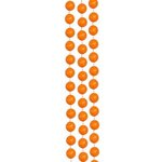 Orange 33" mardi gras Beads - Orange