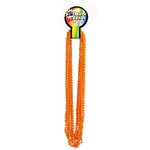Orange 33" mardi gras Beads -  