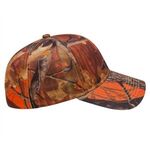 Orange Ridge Camo Cap -  