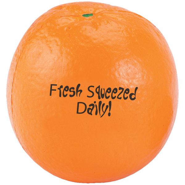 Main Product Image for Imprinted Stress Reliever Orange