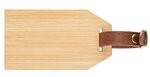 Outbound Bamboo Luggage Tag - Natural