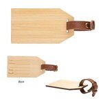 Outbound Bamboo Luggage Tag -  