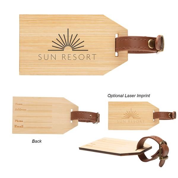 Main Product Image for Outbound Bamboo Luggage Tag