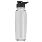 Outdoorsman- 24 oz- Drink Thru Lid - Clear With Black