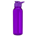 Outdoorsman- 24 oz- Drink Thru Lid - Transparent Violet