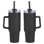 Outpost 40 oz Stainless Steel/Polypropylene Mug - Black