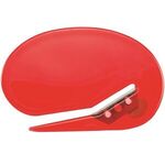 Oval Cutter with magnetic strip - Translucent Red
