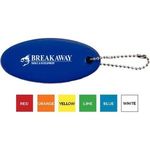 Oval Floater Key Tag -  
