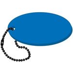 Oval Floating Key Tag - Blue