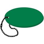 Oval Floating Key Tag - True Green
