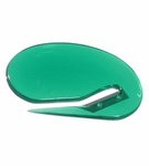 Oval Letter Opener - Green