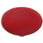 Oval Pill Box - Red