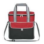 Pack-N-Go Kooler Bag - Red With Black