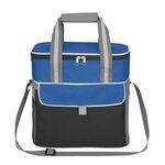 Pack-N-Go Kooler Bag - Royal Blue With Black