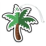 Palm Tree Luggage Tag -  