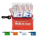 Parkway 7 Piece Take-A-Long First Aid Kit - Trans Red