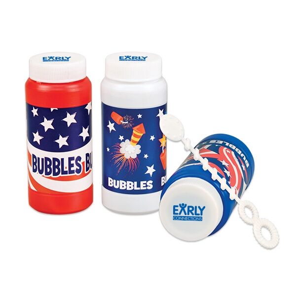 Main Product Image for Patriotic Bubbles 4 Oz