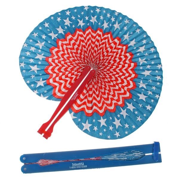 Main Product Image for Patriotic Folding Fan