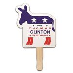 Patriotic Hand Fan - White Background