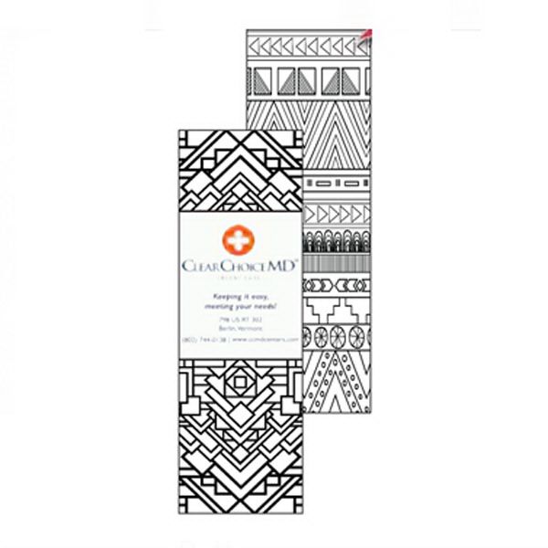 Main Product Image for Patterns Coloring Bookmark