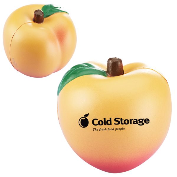 Main Product Image for Imprinted Stress Reliever Peach