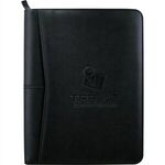 Pedova™ Zippered Padfolio - Black (bk)