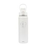 Perka® Rex 24 oz. Double Wall, Stainless Steel Water Bottle - White